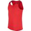 Nike Mens Racer Singlet Tank - Red/Silver - thumbnail image 1