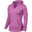 Nike Womens Element Hoodie - Red Violet/Reflective Silver - thumbnail image 1