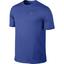 Nike Mens Challenger Short Sleeve Shirt - Game Royal Blue/Reflective Silver - thumbnail image 1