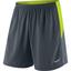 Nike Mens 7" Pursuit 2-in-1 Shorts - Classic Charcoal/Volt - thumbnail image 1