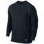 Nike Mens Dri-FIT Sprint Long Sleeve Crew - Black/Reflective Silver - thumbnail image 1