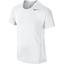 Nike Boys Contemporary Athlete Top - White/Metallic Zinc - thumbnail image 1