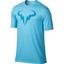 Nike Mens Rafa Dri-Blend Tee - Polarised Blue - thumbnail image 1