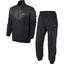 Nike Mens Hybrid Allover Print Matrix Tracksuit - Black/Metallic Silver - thumbnail image 1
