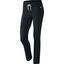 Nike Womens Jersey Open Hem Pants - Black - thumbnail image 1