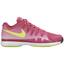 Nike Womens Zoom Vapor 9.5 Tour Tennis Shoes - Pink/Volt - thumbnail image 1