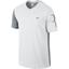 Nike Mens Premier RF Cotton Tee - White/Silver Wing - thumbnail image 1