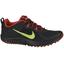 Nike Mens Wild Trail Running Shoes - Black/Volt/Gym Red/Action Red - thumbnail image 1