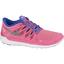 Nike Girls Free 5.0+ Running Shoes - Hyper Pink/Hyper Cobalt - thumbnail image 1
