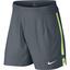 Nike Mens Premier Gladiator 7" Shorts - Charcoal/Key Lime - thumbnail image 1