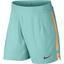 Nike Mens Premier Gladiator 7" Shorts - Light Aqua/Bright Citrus - thumbnail image 1