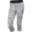 Nike Womens Slam 3/4 Tennis Capri - White/Black - thumbnail image 1