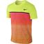 Nike Mens Challenger Printed Crew - Volt/Pink Power - thumbnail image 1