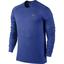 Nike Mens Dri-FIT Miler Long Sleeve Top - Game Royal - thumbnail image 1