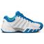 K-Swiss Womens BigShot Light 2.5 Tennis Shoes - White/Blue - thumbnail image 1