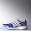 Adidas Mens Energy Boost 2.0 ESM Running Shoes - White/Solar Blue - thumbnail image 1