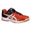 Asics Mens GEL-Rocket 7 Indoor Court Shoes - Cherry Tomato Red - thumbnail image 1