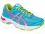 Asics Girls GEL-Cumulus 15 GS Running Shoes - Aqua/Lime - thumbnail image 1