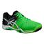 Asics Mens GEL-Resolution 6 Tennis Shoes - Green/Black - thumbnail image 1