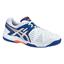 Asics Mens GEL-Dedicate 4 OC Tennis Shoes - Blue/Silver/Flash Orange - thumbnail image 1