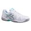 Asics Womens GEL-Dedicate 4 Tennis Shoes - White/Silver/Mint - thumbnail image 1