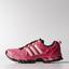 Adidas Womens Kanadia Tr 6 W Textile Running Shoes - Pink - thumbnail image 1