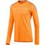 Adidas Mens Response Long Sleeve Tee - Orange - thumbnail image 1