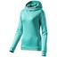 Adidas Womens Climaheat Hoodie - Vivid Mint - thumbnail image 1