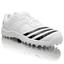 Adidas Mens Howzat III.2 Cricket Shoes - White/Black - thumbnail image 1