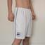 Lacoste Mens Taffeta Shorts - White/Navy - thumbnail image 1