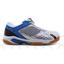 Karakal HEX 360 Indoor Court Badminton/Squash Shoes - White/Blue - thumbnail image 1