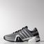 Adidas Mens Adipower Barricade 8+ Tennis Shoes - Tech Grey - thumbnail image 1