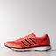 Adidas Mens Adizero Adios Boost 2.0 Running Shoes - Solar Red - thumbnail image 1