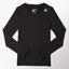 Adidas Womens Techfit Long Sleeve Top - Black - thumbnail image 1