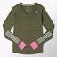 Adidas Womens Supernova Long Sleeve Tee - Earth Green - thumbnail image 1