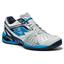 Lotto Mens Raptor Ultra IV Speed Tennis Shoes - White/Blue - thumbnail image 1