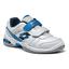 Lotto T-Effect Junior Tennis Shoes - White/Blue (J11-2.5) - thumbnail image 1