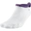 Nike Womens Dri-FIT Pom-Pom Socks (1 Pair) - White/Violet - thumbnail image 1