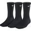 Nike Cotton Half-Cushion Crew Socks (3 Pairs) - Black - thumbnail image 1