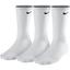 Nike Cotton Half-Cushion Crew Socks (3 Pairs) - White - thumbnail image 1