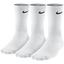 Nike Dri-FIT Lightweight Cotton Crew Socks (3 Pair) - White - thumbnail image 1