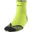 Nike Elite Cushion Quarter Running Socks (1 Pair) - Volt/Anthracite - thumbnail image 1