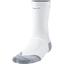 Nike Elite Cushioned Crew Running Socks (1 Pair) - White/Grey - thumbnail image 1