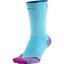 Nike Elite Cushioned Crew Running Socks (1 Pair) - Clearwater/Fuchsia - thumbnail image 1