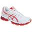 Asics Womens GEL Cumulus 15 Running Shoes - White/Orange - thumbnail image 1