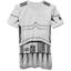 Under Armour Boys Star Wars Storm Trooper Fitted Top - Black - thumbnail image 1