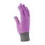 Nike Kids Colour Block Knit Gloves - Violet/Grey - thumbnail image 1