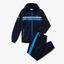 Lacoste Mens Colourblock Sweatsuit - Blue/White/Navy Blue - thumbnail image 1