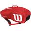 Wilson Team II 9 Pack Bag - Red