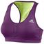 Adidas TechFit Molded Sports Bra - Purple - thumbnail image 1